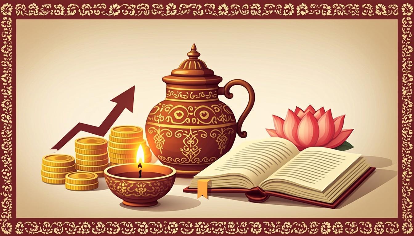 Prosperity still-life representing Vinay Ji's guidance